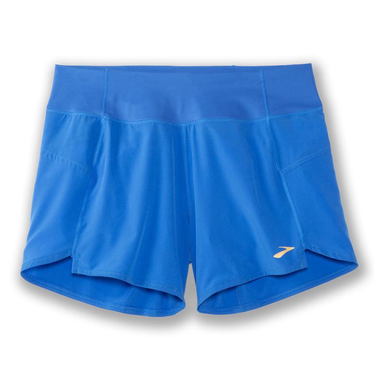 Brooks Chaser 5 Running Shorts - Women's - Blue Bolt (36928-FKND)